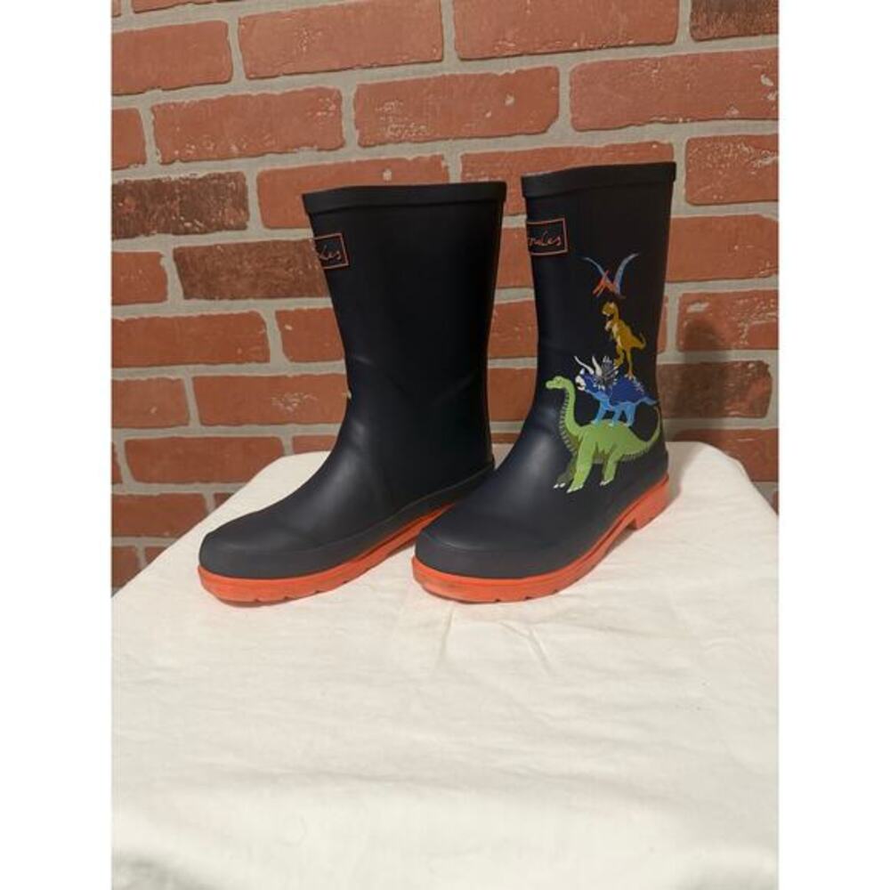 Joules Boys Dinosaur Rain Boots – Size 4